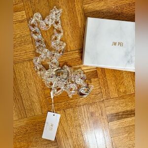JW PEI Tara Laser Transparent Acrylic Chain
